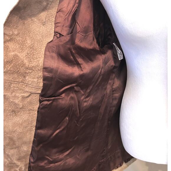 VINTAGE 70s Tissavel France Luxury Faux Fur Suede Made in Brittain Large - Picture 4 of 13